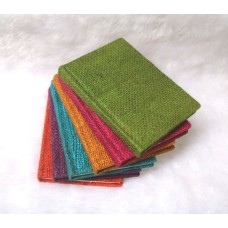Jute Hand Made Personal Organizer for Office and Personal Use ( set of 6 ).