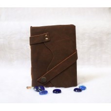 Handmade Buffalo Strap Button Leather Journal Unique Leather Writing Book Notepad Best Gift Idea.