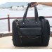 Handmade Geniune Leather briefcase Laptop Messenger bag Crossbody Bag for men fits 15'' laptop.