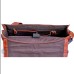 Handmade Buffalo leather men's 14.7" Laptop briefcase messenger bag Crossbody Shoulder bag Laptop Briefcase.