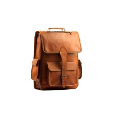 Leather Laptop LARGE Backpack Casual Bookbag Daypack Camping Travel Rucksack Knapsack